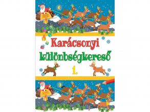 Karácsonyi különbségkereső 1. foglalkoztató könyv