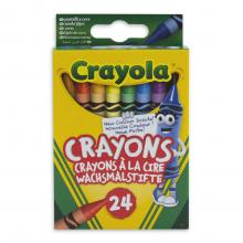 Crayola zsírkréta szett, 24 darabos