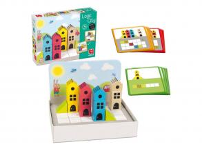 Jumbo Goula  Logikai városépítős tanulási játék óvodásoknak