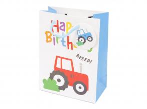 Papírtasak - Boldog Születésnapot! - Traktorok - M-es