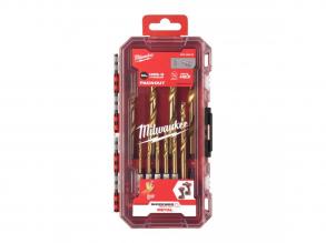 Milwaukee Fémfúró Shockwave HSS-G TiN 10db - készlet (3-10mm)