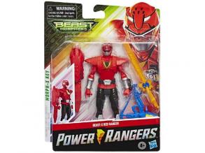 Power Rangers: Beast-X Red Ranger figura kiegészítőkkel - Hasbro