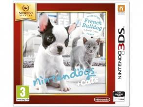 3DS Nintendogs+Cats-French Bull&new Friends Select - Nintendo