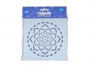 Nebulo: Mandala muanyag sablon lap