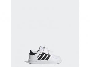 Breaknet I Adidas gyerek fehér/fekete/fehér színű Core utcai cipő