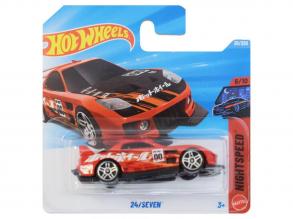 Hot Wheels: 24/Seven piros kisautó 1/64 - Mattel