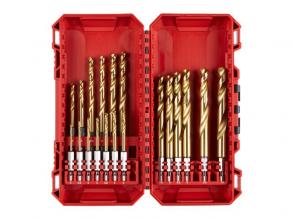 Milwaukee Red Hex HSS-G TiN fémfúró 19 részes - Karton dobozban