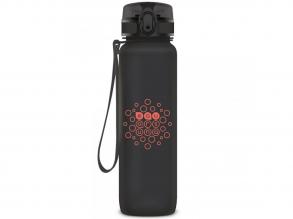 Ars Una: Dark Gray BPA-mentes motivációs kulacs 1000ml