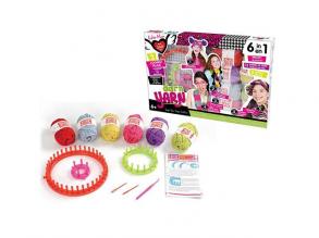 6 az 1-ben szövőszett színes fonallal