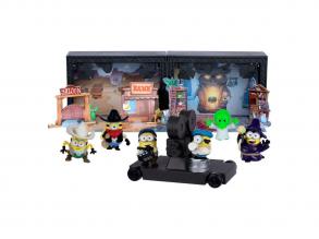 Minionok és szörnyek 6 mini figura díszlettel