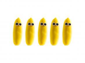 Anti-stressz nyújtható-nyomogató banán figura