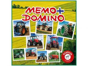 Traktorok Memo - Domino társasjáték - Piatnik