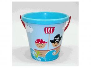 Kalózos homokozó vödör, 17 cm