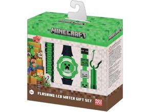 Minecraft óra ajándék szett
