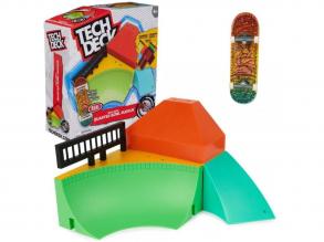 Tech Deck: X-Connect Quarter Bowl Ruckus pályaszett - Spin Master