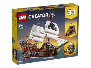 LEGO Creator: Kalózhajó 3 az 1-ben (31109)