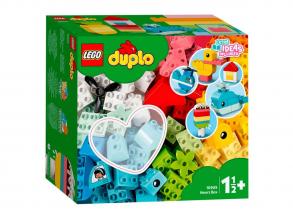 LEGO Duplo építőszett - szív alakú doboz