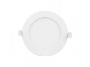 LED panel , 6W , süllyesztett , kerek , CCT , 3 színhőmérséklet , 3in1 , IP44 , Optonica