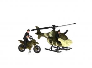 Katonai helikopter és motor