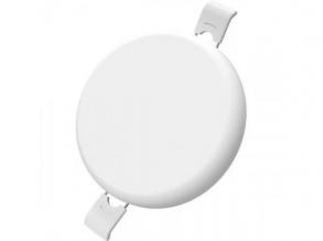 LED panel , 24W , KERETMENTES , süllyesztett , kerek , meleg fehér , Slim , IP54