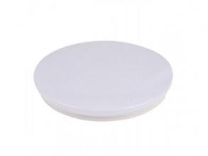 LED lámpatest, mennyezeti , kerek , kristály hatású , 24W , meleg fehér