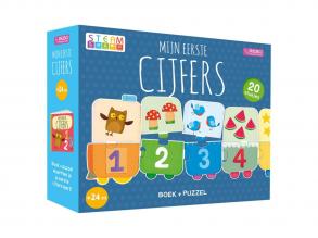 Könyv és puzzle  Az első figuráim, idegen nyelvű kiadvány