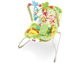 Rezgő és zenélő pihenőszék állatos mintával