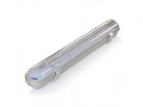 Armatúra , 1*60cm , T8 LED fénycsőhöz, por, páramentes