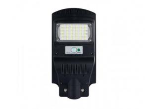 Utcai LED lámpatest , napelemes , 8 Watt , hideg fehér , IP65