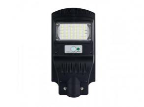 Utcai LED lámpatest , napelemes , 10 Watt , hideg fehér , IP65