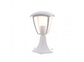 LED lámpatest , E27-es foglalat , állólámpa , 29 cm , kültéri , matt fehér , IP44