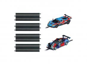 Carrera GO!!! GT Racer bővítő készlet 1:43 - BMW M4 GT3 vs. Ferrari 296 GT3