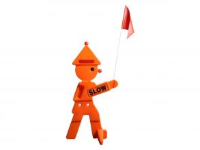 SwingKing biztonsági bohócfigura közlekedéshez