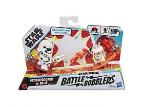 Star Wars Battle Bobblers BB-8 vs Stormtrooper csipeszes figura - Hasbro