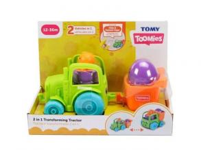 Toomies: 2 az 1-ben átalakítható traktor - zöld