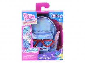 Real Littles Stitch metálos hátizsák kiegészítőkkel
