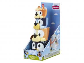 Tomy Bluey Family fürdőszett, 4 részes.