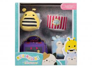Squishmallows plüss Micromallows  játékra fel, 4 darabos