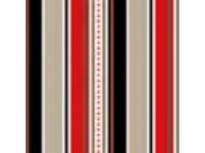 Piros-fekete csíkos mintás csomagolópapír 70x100cm-es