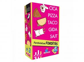 Cica, pizza, taco, gida, sajt - Fordulatos fordulat társasjáték