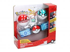 Pokémon Clip N Go övvel és játékkészlettel Ottaro