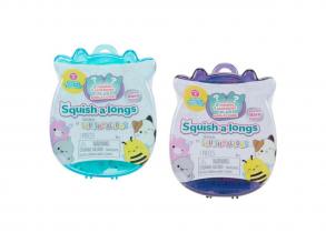 Squishmallows Squish-a-longs meglepetés játékfigura, többféle, 1 db