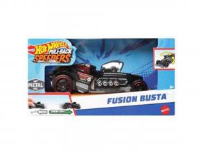Hot Wheels: Pull-Back Speeders Fusion Busta hátrahúzható fém kisautó modell 1/43 - Mattel
