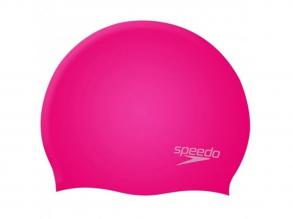 Plain Moulded Silicone Speedo unisex úszósapka pink UNI méretű