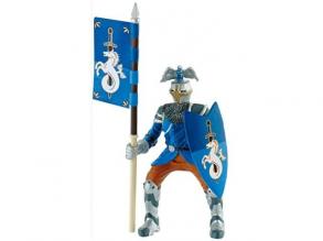 Kék lovagi torna lovag játékfigura - Bullyland