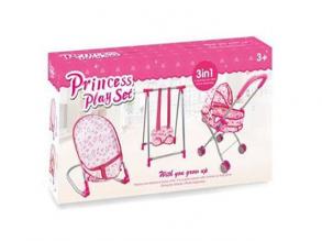 Princess Baby 3 az 1-ben játékszett