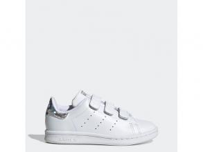 Stan Smith Cf C Adidas gyerek fehér/fehér/fekete színű utcai cipő