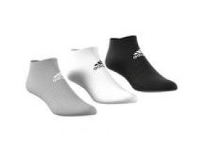 Core Dry Boxer 3-Inch 2-Pack M Adidas unisex Sürke/fehér/fekete színű training zokni
