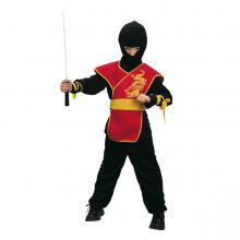 Ninja mester fiú jelmez, 7-9 évesnek
