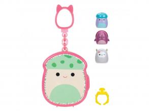 Squishalongs állato puha kulcstartó, többféle, 1 db